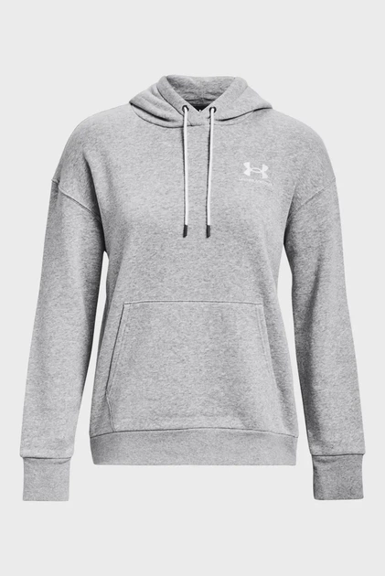 Жіноче сіре худі Essential Fleece Hoodie Under Armour XXL 1373033-011 - Фото 5 Жіноче сіре худі Essential Fleece Hoodie Under Armour XXL 1373033-011 - зображення 5