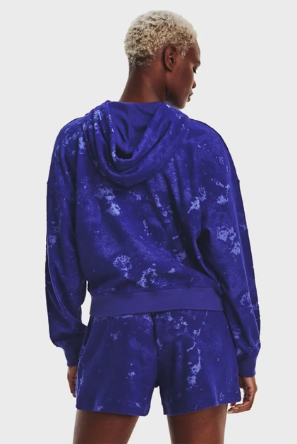 Жіноче синє худі Journey Terry Hoodie Under Armour XS 1376915-468 - зображення 3