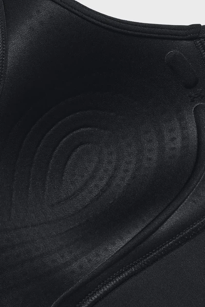 Чорний жіночий бюстгальтер UA Infinity Mid 2.0 Bra Under Armour S AC 1384123-002 - Фото 6 Чорний жіночий бюстгальтер UA Infinity Mid 2.0 Bra Under Armour S AC 1384123-002 - зображення 6