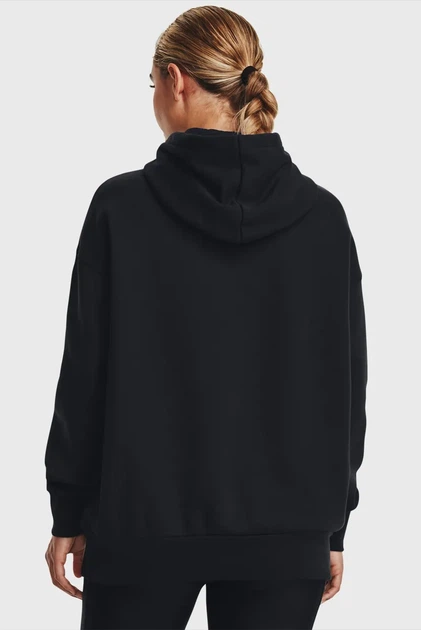 Жіноче чорне худі Essential Flc OS Hoodie Under Armour L 1379495-001 - изображение 3
