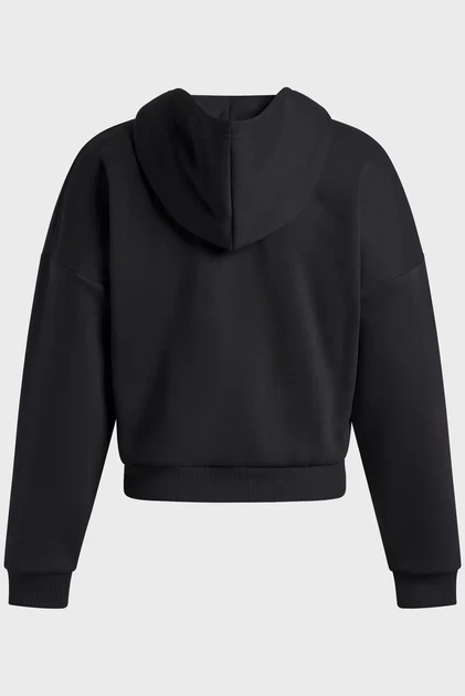 Жіноче чорне худі Rival Flc Piped HZ Hoodie Under Armour M 6003707-005 - изображение 4
