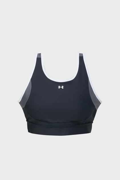 Жіночий чорний топ UA Crossback Mid Open Back Under Armour XS 6005838-004 - Фото 6 Жіночий чорний топ UA Crossback Mid Open Back Under Armour XS 6005838-004 - изображение 6