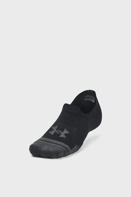 Чорні шкарпетки (3 пари) UA Performance Tech 3pk ULT Under Armour XL 1379502-001 - изображение 2