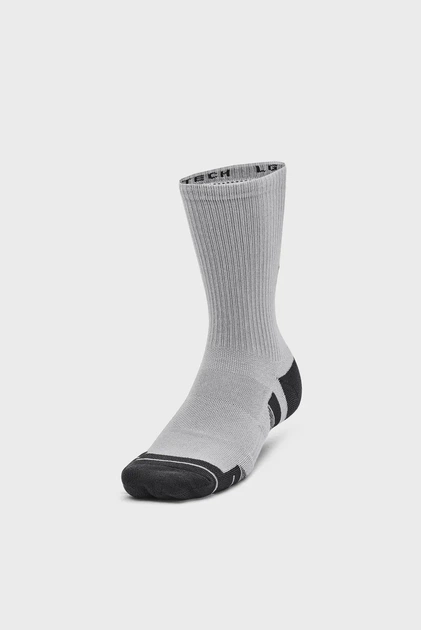 Носки (3 пари) UA Performance Tech Under Armour XL 1379512-011 - зображення 3