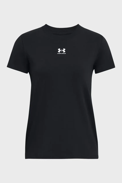 Жіноча чорна футболка Campus Core Under Armour XS 1383648-001 - Фото 3 Жіноча чорна футболка Campus Core Under Armour XS 1383648-001 - изображение 3