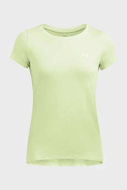 Жіноча салатова футболка UA HG Armour SS Under Armour XS 1328964-383 - Фото 4 Жіноча салатова футболка UA HG Armour SS Under Armour XS 1328964-383 - изображение 4