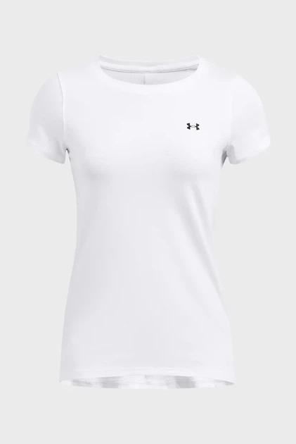 Жіноча біла футболка Tech Mesh SS Under Armour L 1328964-102 - Фото 3 Жіноча біла футболка Tech Mesh SS Under Armour L 1328964-102 - изображение 3