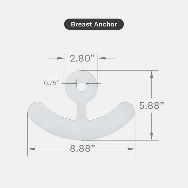 Силіконовий пластир Scar Fx Breast Anchor після якірної підтяжки грудей - изображение 2