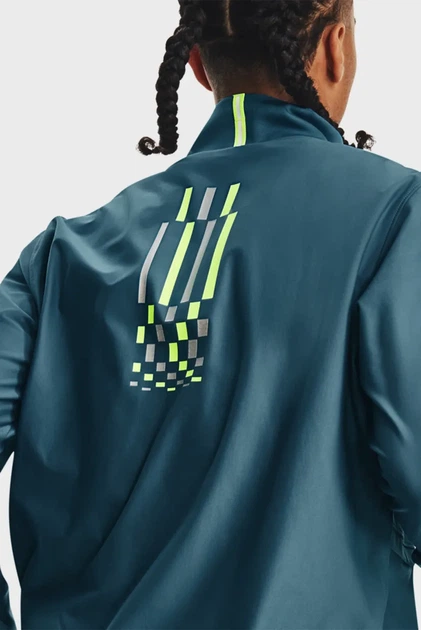Чоловічий синій анорак UA RUN ANYWHERE PULLOVER Under Armour S 1376502-414 - изображение 4