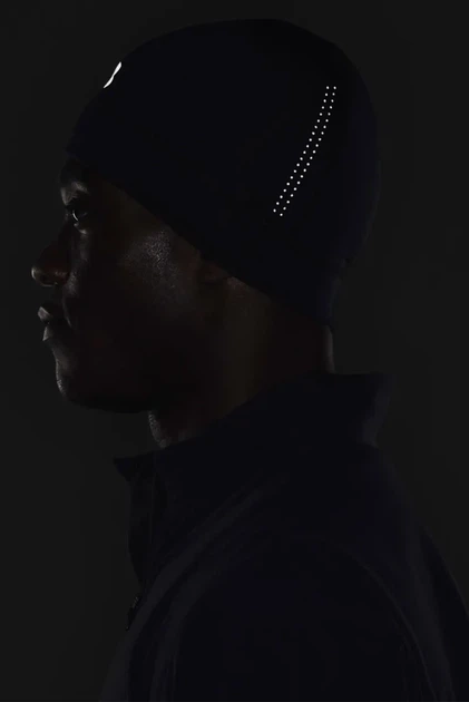 Чоловіча чорна шапка UA Storm Launch Beanie Under Armour OSFM 1365923-001 - зображення 3