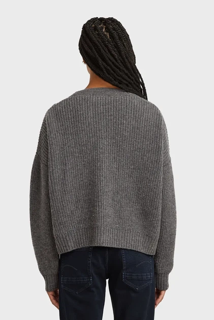 Жіночй сірий вовняний кардиган Cable G-Star RAW XS D27729,D770 - изображение 3