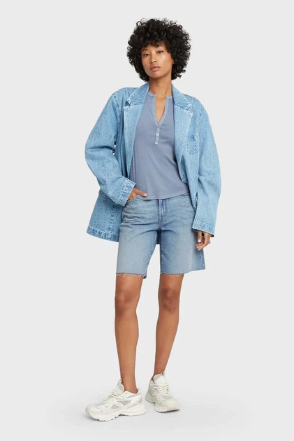 Жіночі блакитні джинсові шорти Viktoria G-Star RAW 25 D26268,D932 - Фото 2 Жіночі блакитні джинсові шорти Viktoria G-Star RAW 25 D26268,D932 - зображення 2