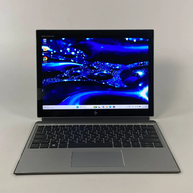 Нетбук-трансформер HP Elite x2 G4 / 12.3" (1920x1280) IPS Touch / Intel Core i5-8365U (4 (8) ядра по 1.6 - 4.1 GHz) / 8 GB DDR3 / 256 GB SSD / Intel UHD Graphics 620 / WebCam / TouchID б/в + Подарунок Бездротова миша / USB - Фото 2 Нетбук-трансформер HP Elite x2 G4 / 12.3" (1920x1280) IPS Touch / Intel Core i5-8365U (4 (8) ядра по 1.6 - 4.1 GHz) / 8 GB DDR3 / 256 GB SSD / Intel UHD Graphics 620 / WebCam / TouchID б/в + Подарунок Бездротова миша / USB - зображення 2