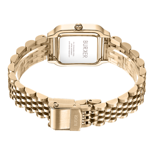 Жіночий Годинник Burker Watches Macy Біло-Золотий - изображение 3