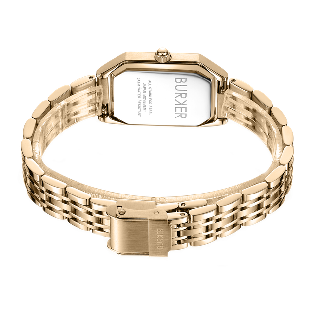 Жіночий Годинник Burker Watches Isabell Коричнево-золотий - зображення 4