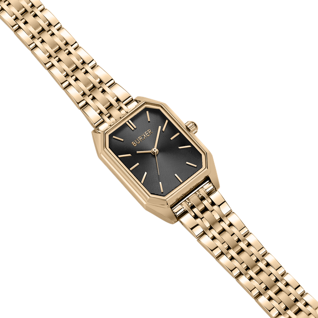 Жіночий Годинник Burker Watches Isabell Чорно-золотий - изображение 2