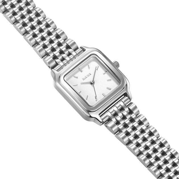 Жіночий Годинник Burker Watches Macy Біло-срібний - изображение 2