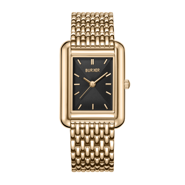 Жіночий Годинник Burker Watches Olivia Чорно-золотий - Фото 1 Жіночий Годинник Burker Watches Olivia Чорно-золотий - изображение 1