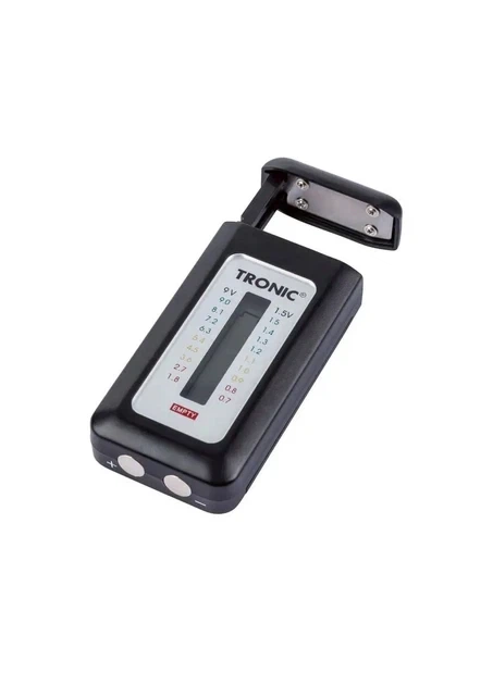 Тестер батарей TRONIC універсальний для AA/AAA/9V/1.5V індикатор рівня заряду акумуляторів - зображення 2