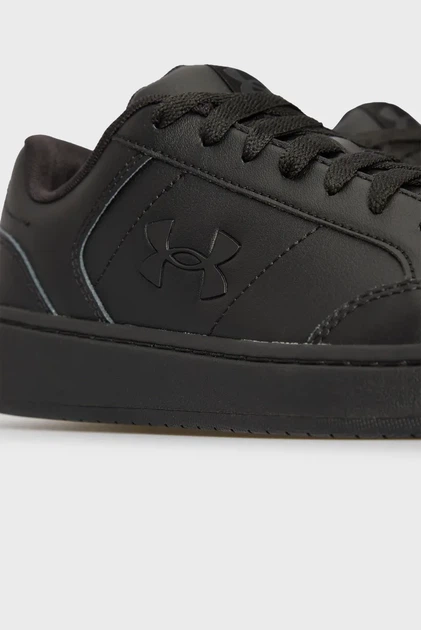 Чоловічі чорні шкіряні снікерси UA Official Under Armour 42,5 3028486-001 - Фото 2 Чоловічі чорні шкіряні снікерси UA Official Under Armour 42,5 3028486-001 - зображення 2