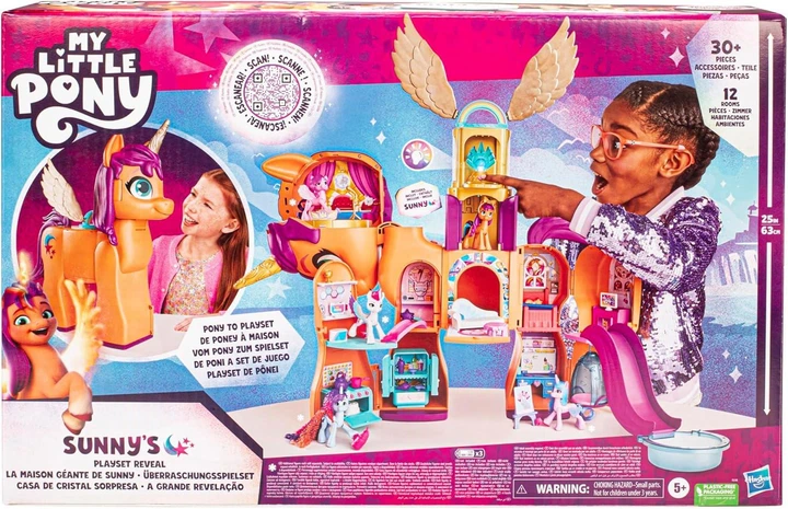 Игровой набор My Little Pony Огромный замок Санни My Little Sunny's Playset Reveal - изображение 4