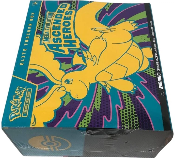 Набір карток Pokemon Pokemon TCG: ME 2.5 ETB Elite Trainer Box Dragonite (196214132474) (955555916951138) - Уцінка - зображення 2