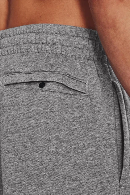 Чоловічий сірий спортивний костюм (худі, штани) UA Rival Fleece Suit Under Armour XS 1379768-025 - изображение 4