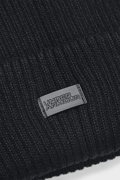 Жіноча чорна шапка Around Town Multi Hair Under Armour OSFM 1365937-001 - зображення 3