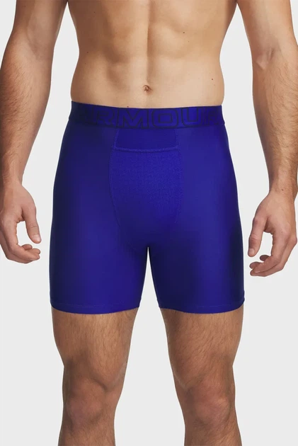 Чоловічі сині боксери (2 шт) UA PERFORMANCE POUCH Under Armour MD 6011474-400 - Фото 2 Чоловічі сині боксери (2 шт) UA PERFORMANCE POUCH Under Armour MD 6011474-400 - зображення 2