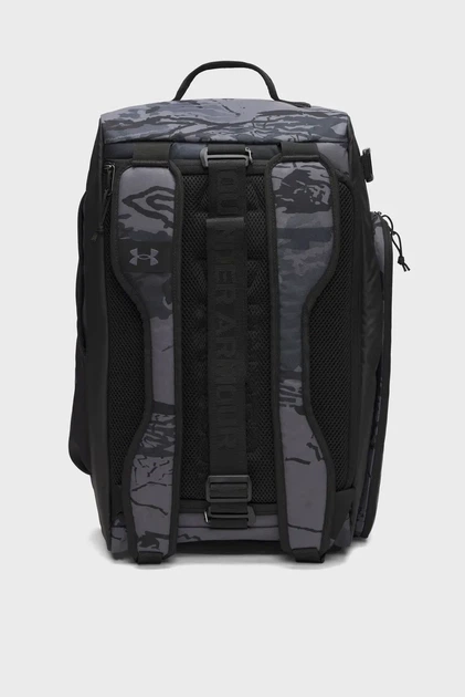Чорний наплічник UA Contain Duo SM BP Duffle-BLK Under Armour OSFM 1381920-003 - зображення 3