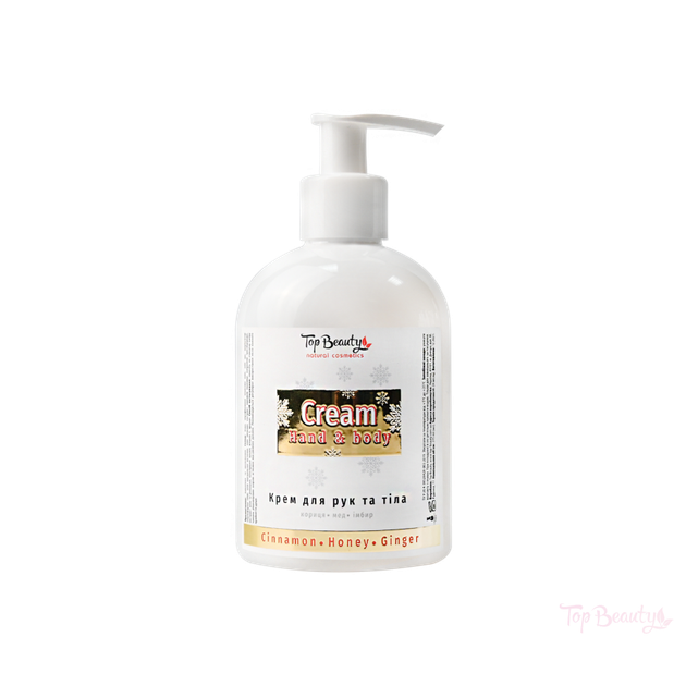 Крем для рук і тіла Top Beauty Кориця Мед Імбир, 275 мл - изображение 2