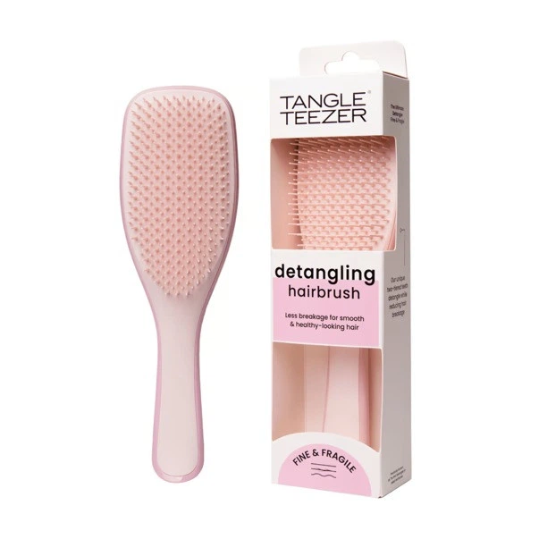 Щітка для волосся Tangle Teezer The Ultimate Detangler Fine & Fragile Pink Whisper - Фото 5 Щітка для волосся Tangle Teezer The Ultimate Detangler Fine & Fragile Pink Whisper - изображение 5