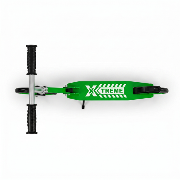 Самокат підлітковий міський до 80 кг X-Treme AS-2009S з підшипниками ABEC-7 зелений маневрений складаний самокат для дітей та підлітків легкий транспорт для прогулянок міста для щоденного використання - Фото 12 Самокат підлітковий міський до 80 кг X-Treme AS-2009S з підшипниками ABEC-7 зелений маневрений складаний самокат для дітей та підлітків легкий транспорт для прогулянок міста для щоденного використання - зображення 12