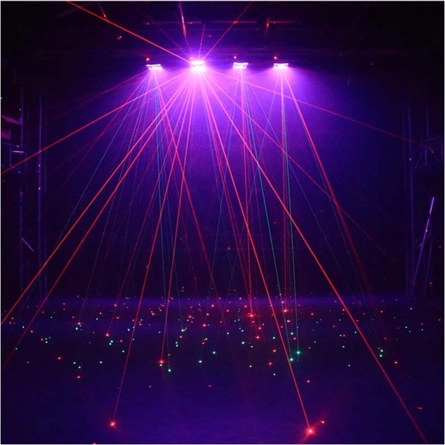 Efekt świetlny Light4Me Spider Strobo Laser (5908249810648) - obraz 8