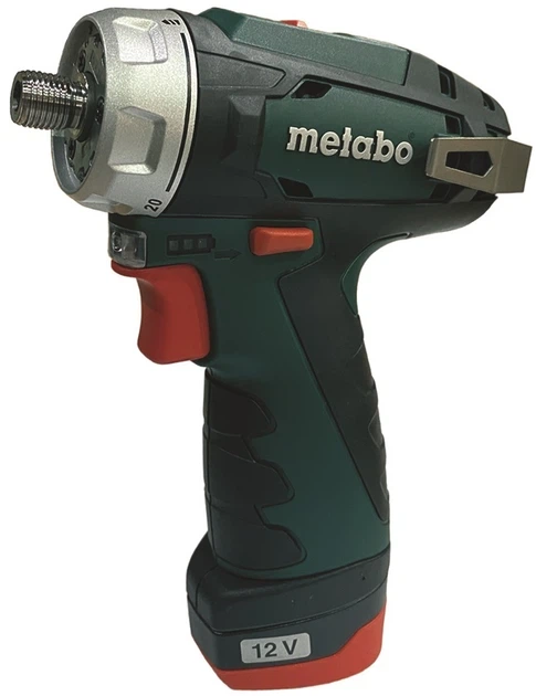Аккумуляторная дрель-шуруповерт Metabo PowerMaxx BS Basic (600984500) + 2АКБ Li-Power + ЗУ LC 24 - изображение 4