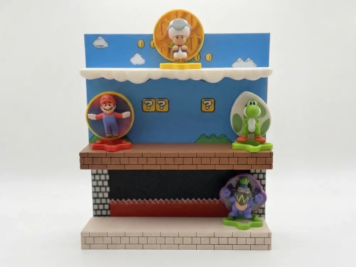 Поличка-стенд Super Mario Galaxy з McDonald’s - Фото 1 Поличка-стенд Super Mario Galaxy з McDonald’s - зображення 1
