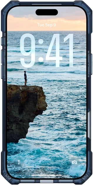 Чохол Urban Armor Gear Essential Armor MagSafe для Apple iPhone 17 Pro Max Cloud Blue (840283922909) - зображення 2