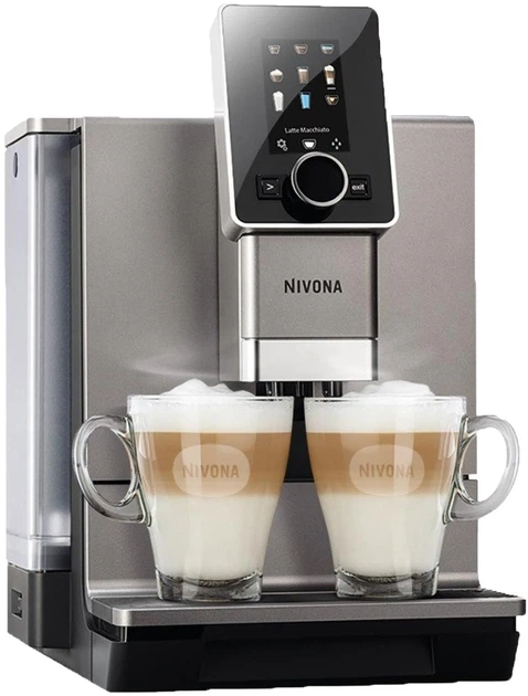 Кавомашина NIVONA CafeRomatica 2.2л, зерно + мелена, автомат.капучинатор, авторецептів. - 9, срібляс (00113292) - Фото 2 Кавомашина NIVONA CafeRomatica 2.2л, зерно + мелена, автомат.капучинатор, авторецептів. - 9, срібляс (00113292) - зображення 2