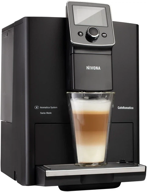 Кавомашина NIVONA CafeRomatica 1.8л, зерно + мелена, автомат.капучинатор, авторецептів - 9, чорний (00113295) - зображення 2