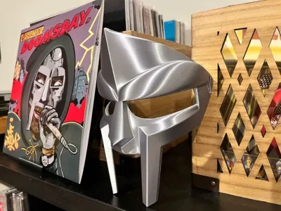Маска MF DOOM гладіатор для косплею та декору. Aivory - изображение 2