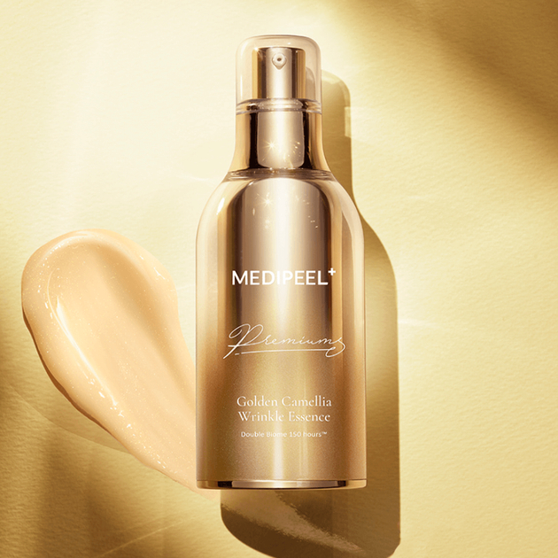 Премиальная лифтинг-эссенция с экстрактом камелии MEDI-PEEL Premium Golden Camellia Wrinkle Essence 50 мл - изображение 4