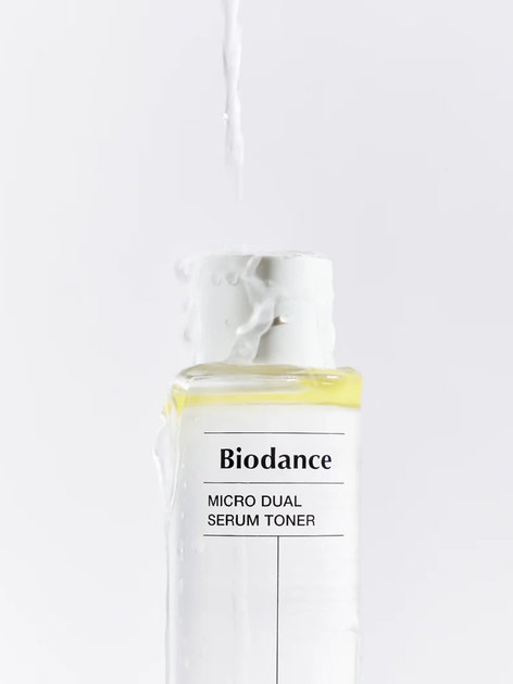 Двофазний живильний тонер з оліями та гіалуроновою кислотою Biodance Micro Dual Serum Toner 150 мл - зображення 4