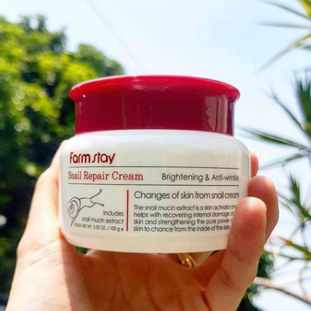 Антивозрастной крем с улиткой FarmStay Snail Repair Cream 100 мл - изображение 2