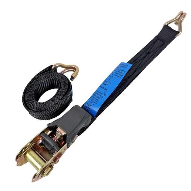 Ремень стяжной Load-Tech STANDARD BLACK 0.8 т, 2 м (черный) - изображение 4