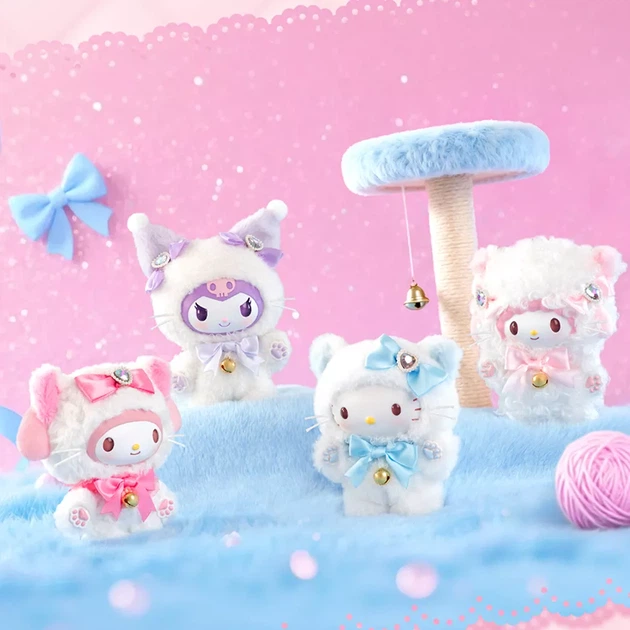 Мягкая игрушка-сюрприз на клипсе Pop Top Sanrio Мечта с бантиком (25MR-015) - Фото 3 Мягкая игрушка-сюрприз на клипсе Pop Top Sanrio Мечта с бантиком (25MR-015) - изображение 3