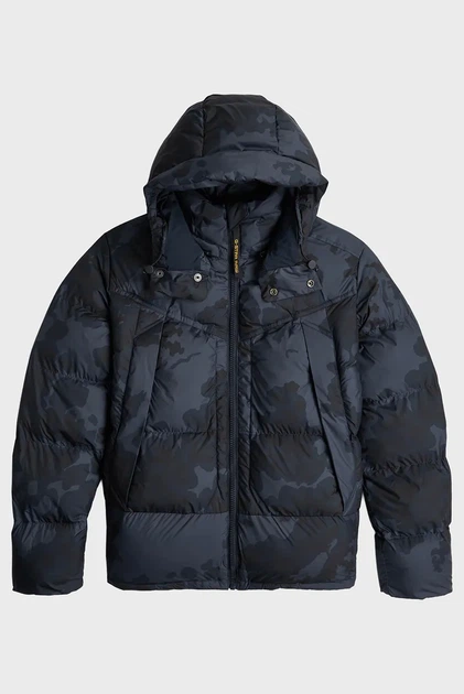 Чоловіча темно-синя камуфляжна куртка Whistler G-Star RAW XXL D26885,C441 - изображение 6