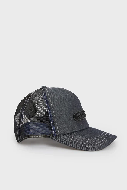Чоловіча темно-синя джинсова кепка Avernus trucker cap G-Star RAW PC D24319,E023 - Фото 1 Чоловіча темно-синя джинсова кепка Avernus trucker cap G-Star RAW PC D24319,E023 - зображення 1