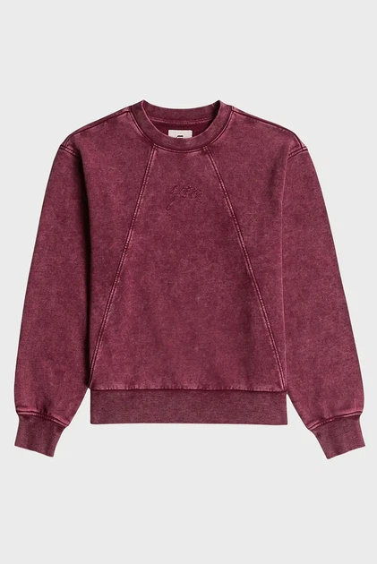 Жіночий бордовий світшот Washed G-Star RAW S D27173, D969 - зображення 7
