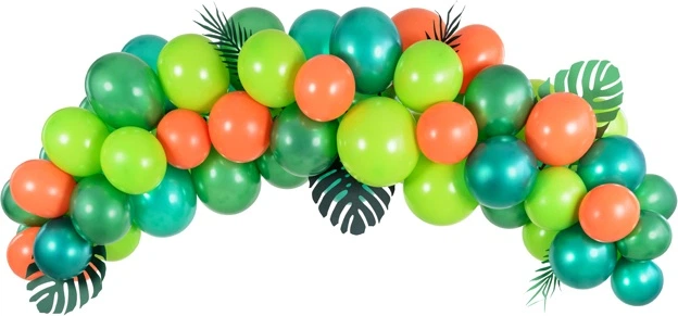 Повітряні кульки PartyDeco Eco пастельні 30 см Зелені яблуко 100 шт (5900779134669) - зображення 3