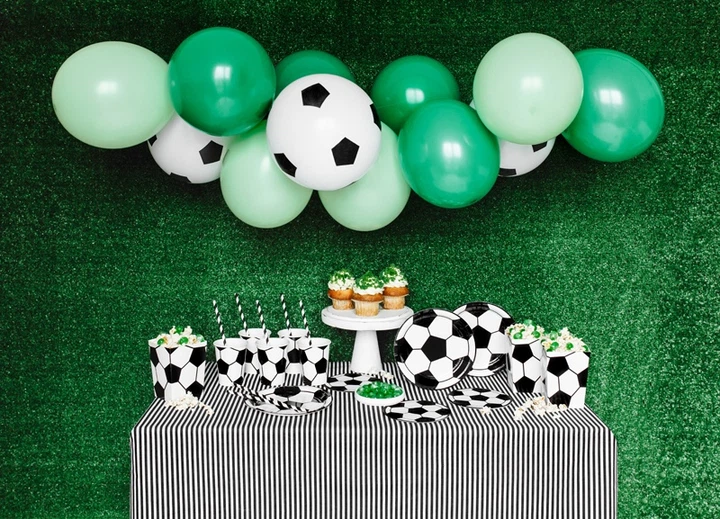 Balony PartyDeco Pure Piłka 30 cm Białe 50 szt (5900779116566) - obraz 4